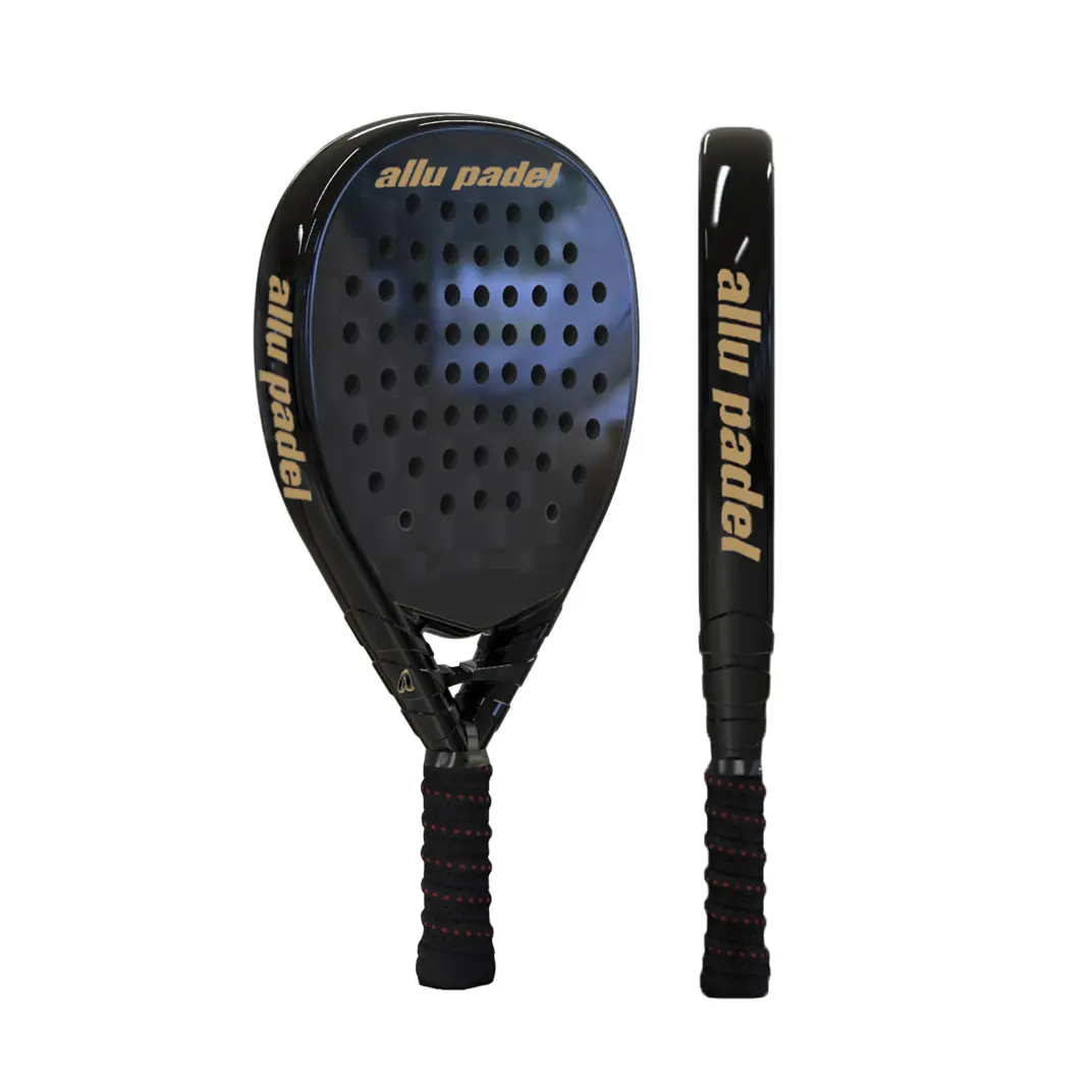 Custom logo design OEM/ODM carbon fiber pala paleta raquetas de padel paddle racket for advanced player