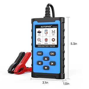 Autophix BAS300 <span class=keywords><strong>Plus</strong></span> 6/12/24V Probador de batería OBD2 Motor Check 2 en 1 Escáner automotriz Lector de código OBD 2 Herramientas de diagnóstico de coche - Product Image 3