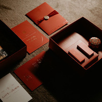 Invitation de fête de luxe personnalisée faveurs marque privée emballage doux cadeau de mariage dans des boîtes en papier