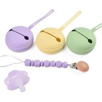 Emballage pour sucette en Silicone pour bébé, coffre-fort, boîte de rangement, nouvelle collection