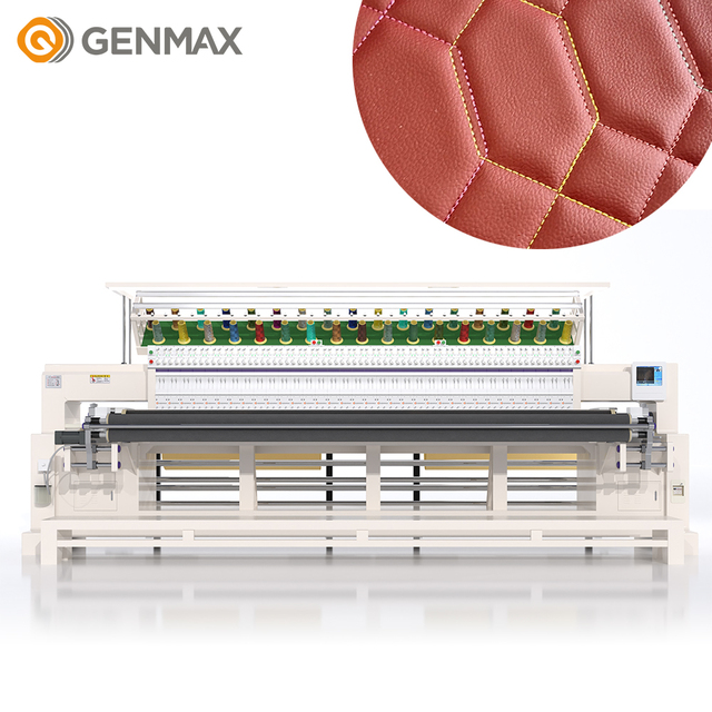 Wholesale Multi-Needle High-Speed Quilting Embroidery Machine for Garment Sleeping Bag Handbag 34 Heads Factory Direct