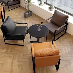 เก้าอี้พักผ่อนหรูหราผ่อนคลายแบบเน้นเสียงเก้าอี้ห้อ<span class=keywords><strong>ง</strong></span>นั่งเล่นเฟอร์นิเจอร์โลหะเก้าอี้เท้าแขนผ้าทันส<span class=keywords><strong>มั</strong></span>ยน้ำหนักเบาสบาย - Product Image 3