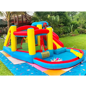 <b>Inflatable</b> Bouncer Jumping Water Slide Commercial <b>House</b> With NB-93016 Water Slides and Castle <b>Inflatable</b> Bouncer Jumping - Product Image 3