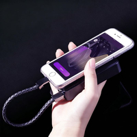 Bracelet en Cuir Câble de Données 20cm 22.5cm ou Sur Mesure USB 2.0 3.0 Ligne de Charge Rapide pour Téléphone Micro iOS Type C