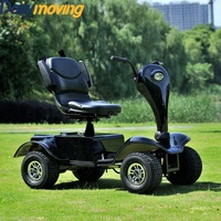 Scooter électrique de golf Dailymoving populaire 24V 1200W avec moteur Linix, carrosserie ouverte pour passagers et double suspension à ressorts