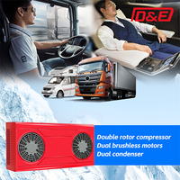 Nouvelle Climatisation de Stationnement à Double Ventilateur CNDE 12V 24V pour Camion, Camping-car, Excavatrice 2280W Garantie Un An