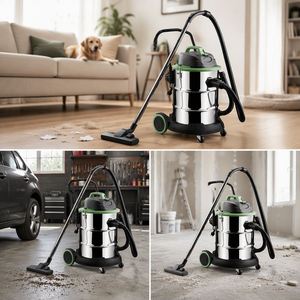 Aspirateur commercial humide et sec K-D/W 1600W 80L, fonction souffleur, filtre HEPA, technologie cyclonique, design portable, vente chaude - Product Image 2