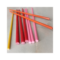 Haoli offre spéciale tige en fibre de verre isolée haute résistance pour bâton de billard/toit de serre/treillis de raisin/tente
