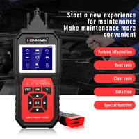 Escáner de Fallas Automotrices KW460 OBD2, Escáner de Sistema Completo para Mercedes Benz