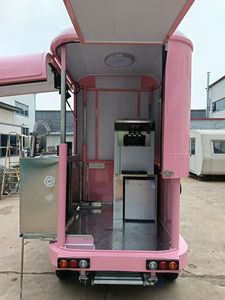 Tricycle électrique pour la vente de glaces, style rétro Ape, chariot mobile à 3 roues pour la vente de nourriture, entièrement équipé d'un congélateur - Product Image 5