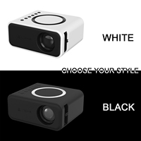 Nouveau YT300 Home Portable Mini Projecteur LED Support Filaire Sans Fil Écran Miroir Pour Android IOS Téléphone Win PC Mobile Projecteur