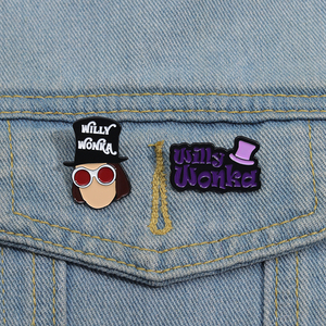 Broche <span class=keywords><strong>de</strong></span> Esmalte <span class=keywords><strong>de</strong></span> la Serie Fábrica <span class=keywords><strong>de</strong></span> <span class=keywords><strong>Chocolate</strong></span> <span class=keywords><strong>de</strong></span> <span class=keywords><strong>Charlie</strong></span>, Fuente <span class=keywords><strong>de</strong></span> Alimentación Eficiente para Aventuras, Accesorios <span class=keywords><strong>de</strong></span> Moda para Ropa, Joyería - Product Image 1