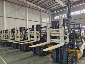 Aksesoris Forklift Berkualitas Baik, Penangkap <span class=keywords><strong>Pallet</strong></span> Tunggal dan Ganda untuk Dijual - Product Image 2