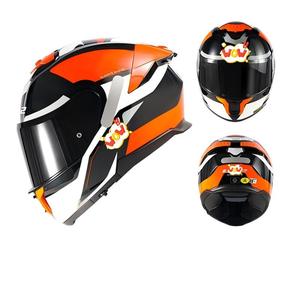 <span class=keywords><strong>Casco</strong></span> de Motociclismo Integral de Doble Lente <span class=keywords><strong>LS2</strong></span> Unisex para Todas las Estaciones Antivaho con Alerón Pequeño FF808 - Product Image 5