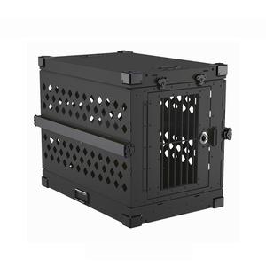 <span class=keywords><strong>Jaula</strong></span> Metálica Rectangular Grande y Resistente para Perros, Fácil de Transportar, con Diseño de Rejilla, Plegable, de Aluminio, para Autos - Product Image 5