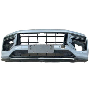 Pare-chocs avant complet d'occasion style Turbo avec feux antibrouillard pour <span class=keywords><strong>Cayenne</strong></span> 9Y0 9YA-2 <span class=keywords><strong>2023</strong></span>-2026 à fixer par visser, peinture noire - Product Image 2