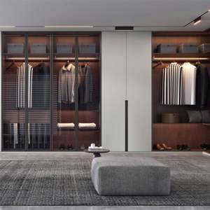 Système d'organisation de dressing et de garde-robe en forme de U minimaliste personnalisé SANTOPOVA en PET - Product Image 4