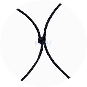 Jaring pengaman kucing pencegahan jatuh hewan peliharaan hitam, layar pelindung balkon nilon tahan lama - Product Image 4