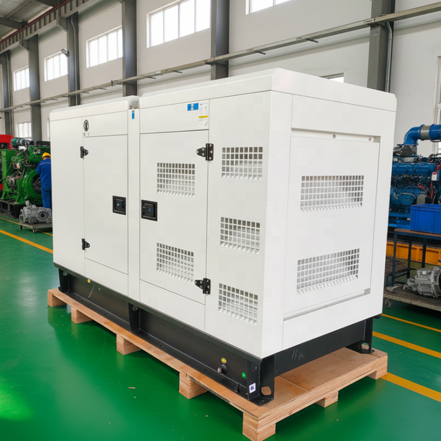 Silent Diesel Generator Set 50-500kVA Soundproof Canopy 50/60Hz 1500RPM Low Oil Protection Industrial Backup Power