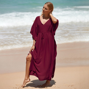 TW Beach Corde de <span class=keywords><strong>dessin</strong></span> à la taille Robe de <span class=keywords><strong>vacances</strong></span> Bikini de <span class=keywords><strong>plage</strong></span> pour femmes - Product Image 5