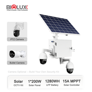Cámara de Seguridad <span class=keywords><strong>Solar</strong></span> para Exteriores, Mini Sistema de Cámara de Seguridad con Visión Nocturna, Cámara 4G y Wifi - Product Image 1