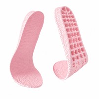 Semelles intérieures sport en ETPU blanc effet popcorn, unisexes, légères, écologiques, anti-odeur, antichoc, pour baskets et bottes