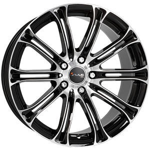 CERCHI in LEGA AC-MB1 9.5x19 5x120 ET 37 <b>BLACK</b> <b>POLISHED</b> - Product Image 1