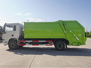 Shacman L3000 4x2 14CBM RHD Camión compactador de basura de servicio pesado-Camión eficiente de recolección de residuos Vehiclearbage - Product Image 4