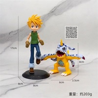 Anime-Figuren-Set für Schreibtisch-Dekoration Mitarbeitergeschenk Neuzugangs-Präsent Firmen-Werbegeschenk Schreibtisch-Spielzeug Sammlerstück PVC-Figuren