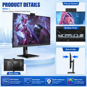 Inicio PRO 27 \ "All-in-One Multimedia Gaming PC Core I5 8GB DDR3 RAM 512G <span class=keywords><strong>CPU</strong></span> Monoblock <span class=keywords><strong>Barebone</strong></span> con pantalla LCD - Product Image 2