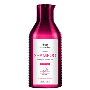 Shampooing pour la croissance des cheveux naturel et biologique à 100% densité Renforce les racines des cheveux Shampooing anti-perte de cheveux - Product Image 3