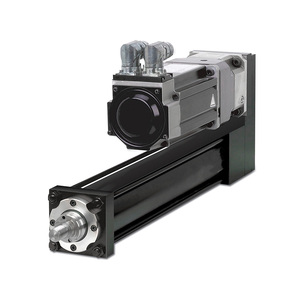 Độ chính xác cao nhanh chóng đáp ứng reentry loại servo thủy lực tuyến tính xi lanh 6dof trượt bánh xe đường sắt mô-đun chuyển động nền tảng động cơ - Product Image 4