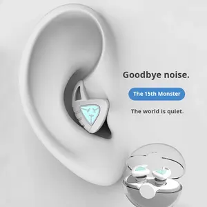 Écouteurs de jeu Imebobo Space Capsule, bouchons d'oreille réutilisables en silicone double couche en forme d'aileron de requin, à enfiler - Product Image 2