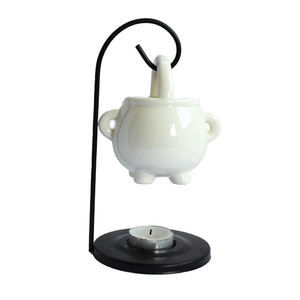 Brûleurs <span class=keywords><strong>à</strong></span> cire fondue en céramique pour décoration intérieure Brûleur <span class=keywords><strong>à</strong></span> huile essentielle pour aromathérapie Brûleur <span class=keywords><strong>à</strong></span> huile pour chaudron suspendu pour décoration intérieure - Product Image 2
