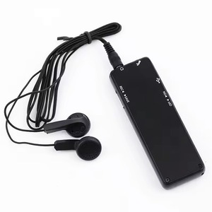 Grabadora de Voz SK-504 con 2 Micrófonos, Formato WAV MP3, con Auriculares para Reuniones - Product Image 1