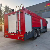 Camion-citerne diesel de lutte contre l'incendie avec réservoir d'eau de 7001-10000L, système à mousse, pompe à haute pression et canon à eau pour les urgences