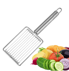 Stainless Steel Hand Slicer Handheld Boiled Egg Slicer Onion Chopper <b>Kitchen</b> <b>Gadgets</b> Tomato Slicing <b>Tool</b> for Egg Ham Fruit - Product Image 1