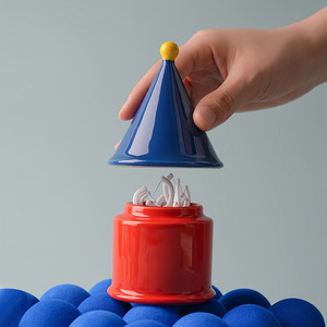 Moderno <span class=keywords><strong>Dispensador</strong></span> de Palillos de Cerámica Nórdica 2026, <span class=keywords><strong>Dispensador</strong></span> de Palillos Creativo en Forma de Cono para Decoración de Mesa de Cocina - Product Image 4