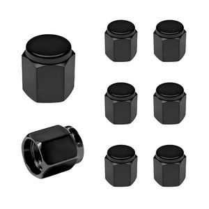Tapa de válvula de neumático universal para coche, repuesto 81410, cubierta hexagonal metálica para reparación de automóviles - Product Image 3