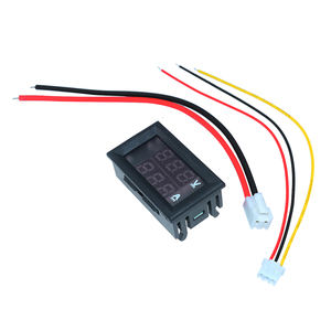 DIYMORE DC 100V 10A dijital yeşil + yeşil çift LED Volt Amp metre ölçer voltmetre ampermetre - Product Image 4