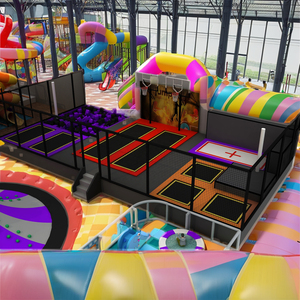 Chơi Trượt Sân Chơi Trong Nhà Núi Lửa Lâu Đài Cho Giáo Dục Công Viên Thể Thao Công Cộng Cách Sử Dụng Trò Chơi Vui Vẻ Cho Trẻ Em - Product Image 4