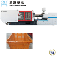 Plastiek Horizontale 550T Dragon Fruit Mandjesmachine voor op maat gemaakte fruitkratten