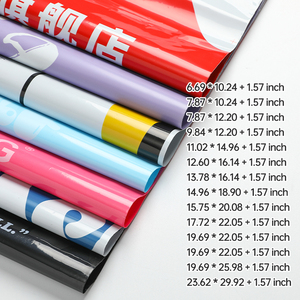 En gros, acceptation de commandes personnalisées de pochettes d'expédition en PE autocollantes pour <span class=keywords><strong>colis</strong></span> de vêtements, livraison express - Product Image 3