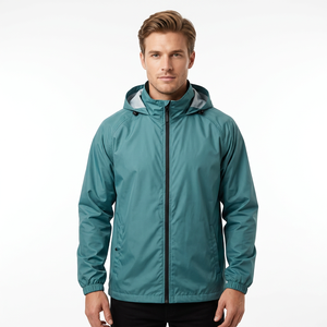Reema Technologies Miku40 <b>Men's</b> Waterproof Windproof Hooded Soft Shell <b>Jacket</b>-Lightweight for Running Hiking & <b>Cycling</b> - Product Image 1