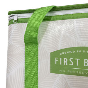 Bolsa refrigeradora con logotipo personalizado de su marca <span class=keywords><strong>para</strong></span> bebida PEVA, bolso ligero <span class=keywords><strong>para</strong></span> la playa, con aislamiento <span class=keywords><strong>para</strong></span> <span class=keywords><strong>Picnic</strong></span>, con correa <span class=keywords><strong>para</strong></span> el hombro - Product Image 3