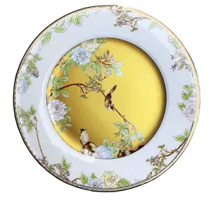 Wholesale Hot Ceramic Bowl Set Porcelain Ceramic Plates Sets Dinnerware Fancy Hotel & Restaurant Tableware