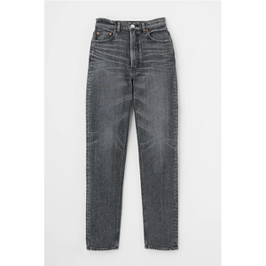 <span class=keywords><strong>Jeans</strong></span> a Vita Alta da <span class=keywords><strong>Donna</strong></span> Essentials, Pantaloni in Denim <span class=keywords><strong>Grigio</strong></span> Scuro, Slim-Fit Elasticizzati a Lunghezza Caviglia - Product Image 4