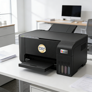 Imprimante Photo à Jet d'Encre Epson L3210 3218 3219 avec Fonctions de Copie, Numérisation et Sublimation Intégrées, en Stock - Product Image 1