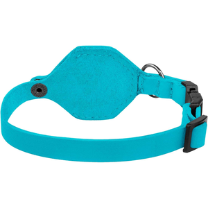Haute qualité <span class=keywords><strong>OEM</strong></span> Airtag Mini GPS Tracker moderne en nylon réfléchissant collier pour animaux de compagnie pour chats chiens avec rivet décoratif utilisation de sécurité pour animaux de compagnie - Product Image 4