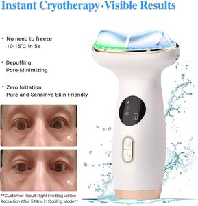 Perangkat kecantikan wajah Leher 3-in-1 portabel, perangkat USB Plug alat perawatan kulit rumah, getaran mikro untuk mengencangkan kulit, memahat wajah - Product Image 2